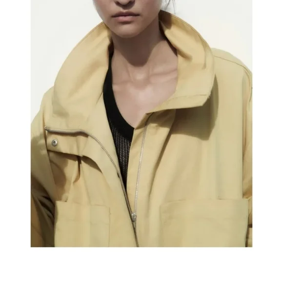 Zara Oversized Parkas Coat